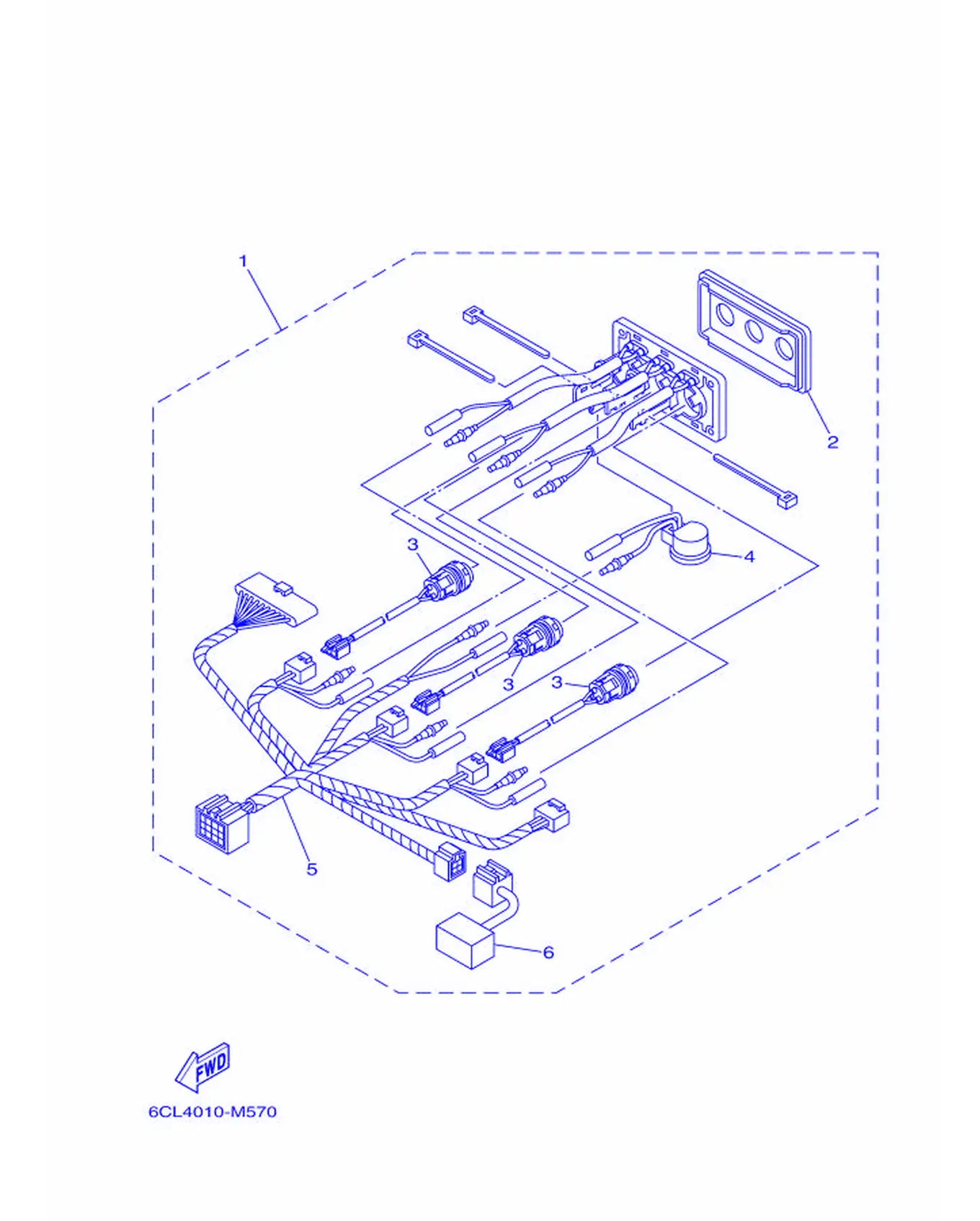 スイツチ & パネル 6 (トリプル)爆炸图